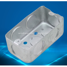 Square electrical box terminal box device box